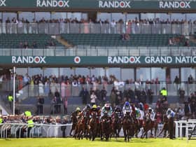 The 2023 Grand National takes place at Aintree on Saturday afternoon. (Photo by Michael Steele/Getty Images)
