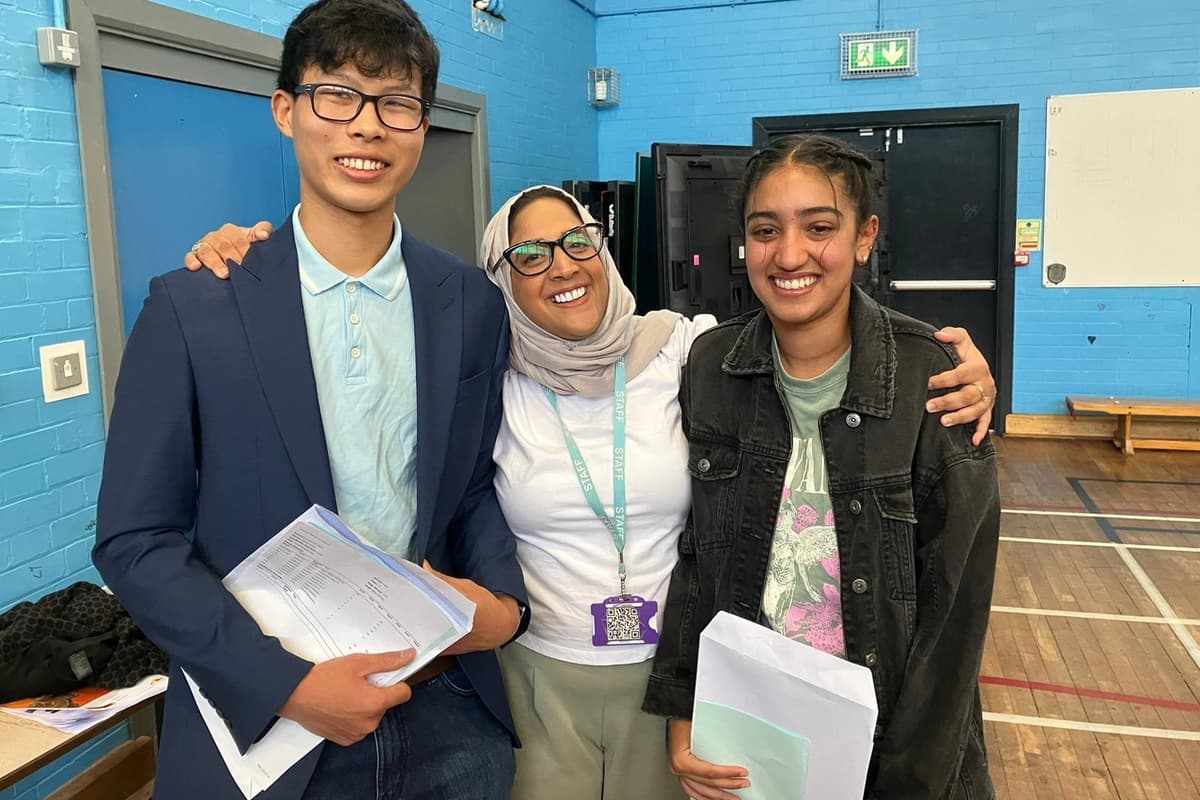 Primet Picture gallery: Colne Primet Academy students celebrate GCSE results