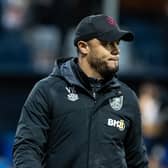 Burnley's manager Vincent Kompany looks on at the end of the match 

The EFL Sky Bet Championship - Luton Town v Burnley - Saturday 18th February 2023 - Kenilworth Road - Luton