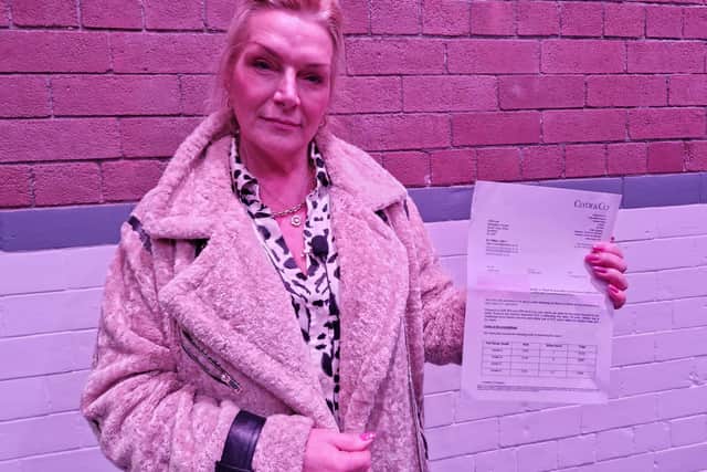 Diane Fleming, of Burnley, received a letter demanding £2,500 over a no-win, no-fee cavity wall insulation claim following the collapse of SSB Law.