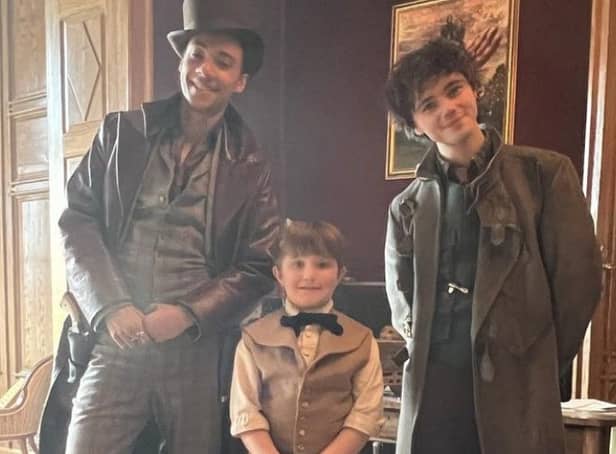 Young Burnley actor Taylor Fay on the set of hit Netflix show 'Shadow and Bone'