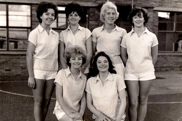 Padiham Youth Club Netball Team 1960-61