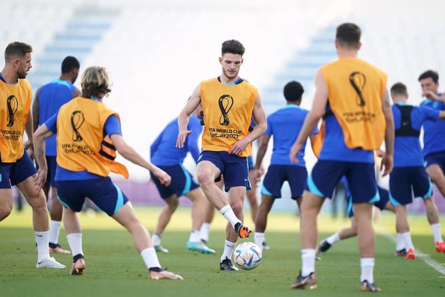 With Kalvin Phillips only just coming back from injury, Rice had a clear path to be England's midfield anchor in Qatar and will continue the role against Senegal.