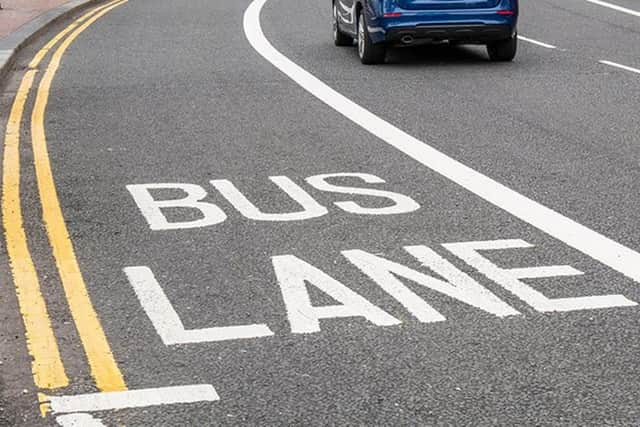 Motorists to be fined £70 for driving in the bus lane in Burnley town centre.