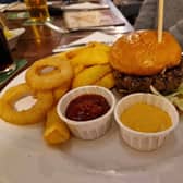 Sue Plunkett reviews The Glen View Inn, Todmorden. This is the Glen View rump burger