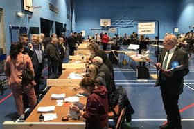 Counting takes place at the Pendle Borough Council elections