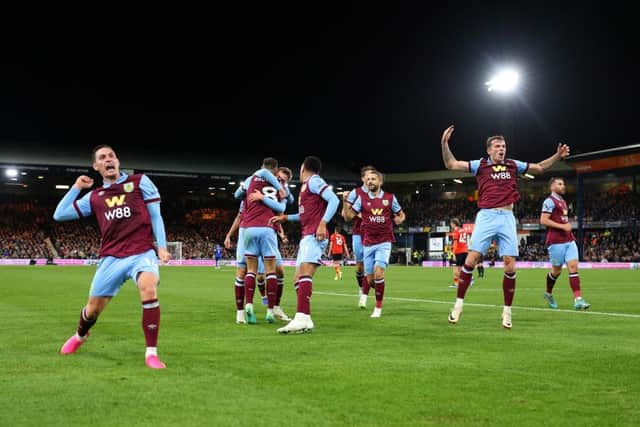 Soccer-Burnley beat Luton 2-1 for first league win of the season