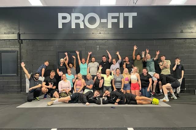 Pro-Fit gym members