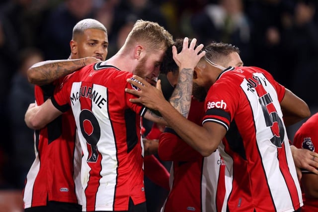 The Blades were beaten narrowly at home by Man Utd on Saturday evening.