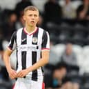PAISLEY, SCOTLAND - JULY 05: Murray Campbell of St Mirren in action during a Pre Season Friendly match between St Mirren and Northampton Town at SMiSA Stadium on July 05, 2022 in Paisley, Scotland. (Photo by Pete Norton/Getty Images)