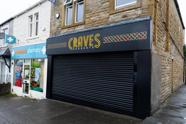 Craves Desserts on Briercliffe Road, Burnley. Photo: Kelvin Stuttard