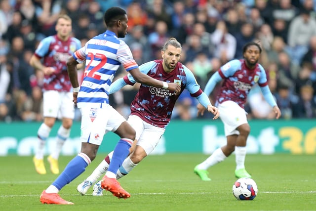 Defended well from the front yet again, pressing the defender in possession and dropping deep to prevent Reading's midfield from getting time on the ball. Burnley's leading scorer wasted a big opportunity to make it nine for the season when scooping Nathan Tella's pass over the crossbar from a promising position inside the box.