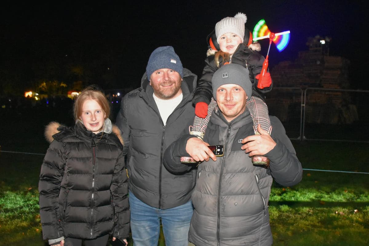 In pictures: Clitheroe Castle bonfire raises £16,500 for charity and attracts 5,000 visitors 