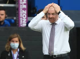 Sean Dyche. (Photo by LINDSEY PARNABY/AFP via Getty Images)