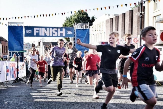 Chorley 2k Family Fun Run - If you're not up for the 10k then why not do the 2k instead?