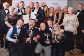 Burnley Light Opera Society celebrate receiving six awards at the recent National Operatic and Dramatic Society (NODA) awards night for its 2023 musical 'Young Frankenstein'