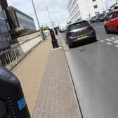 An electric vehicle chargepoint in Burnley