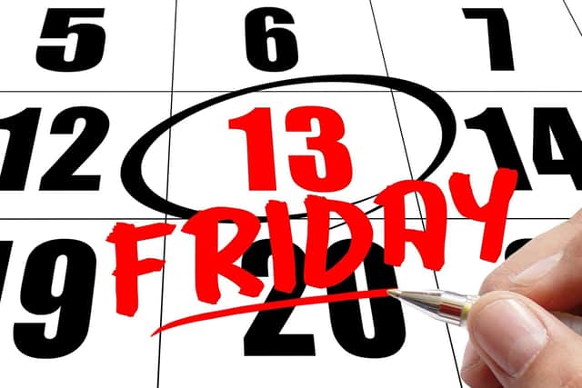 Friday 13th - are you scared?