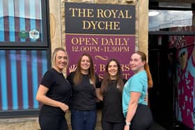 The Royal Dyche Team. Photo: Pendleside Hospice