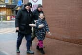 Burnley fans arrive at Turf Moor for the Premier League fixture against West Ham United. Photo: Kelvin Lister-Stuttard