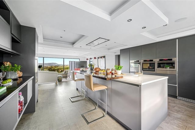 The modern and spacious kitchen