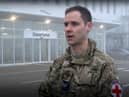 Burnley's Corporal Wes Molvaney, who is among the team responsible for delivering the RAF’s frontline healthcare on the ground in earthquake hit Turkey, said he felt ‘honoured’ to be part of the operation.