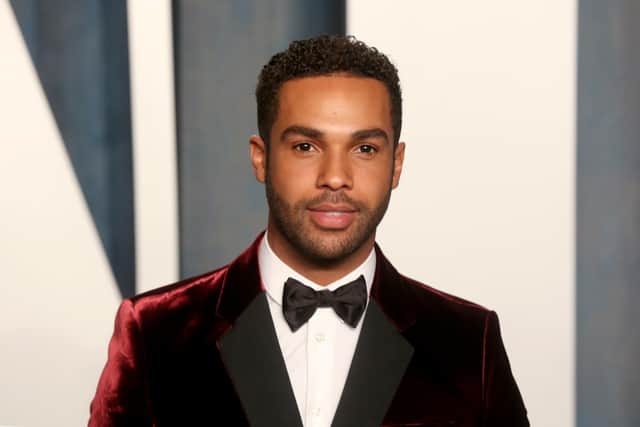 BEVERLY HILLS, CALIFORNIA - MARCH 27: Lucien Laviscount attends as David Yurman Celebrates The Vanity Fair Oscar Party at The Wallis Annenberg Center on March 27, 2022 in Beverly Hills, California. (Photo by Phillip Faraone/Getty Images for Vanity Fair)