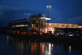 NOTTINGHAM, ENGLAND - MARCH 17: General view outside the stadium prior to the Premier League match between Nottingham Forest and Newcastle United at City Ground on March 17, 2023 in Nottingham, England. (Photo by Shaun Botterill/Getty Images)