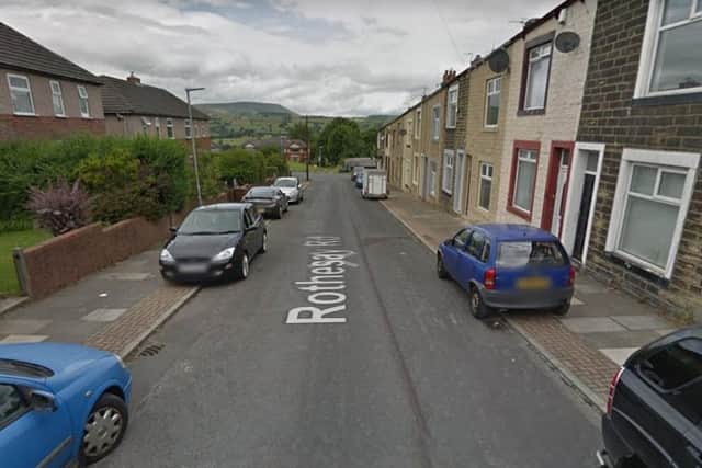 Police were called to Rothesay Road, Brierfield, on Tuesday.
