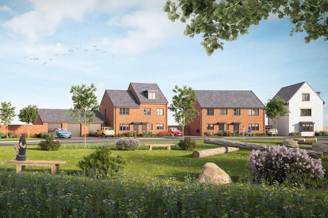 An artist's impression of another Keepmoat Homes development.