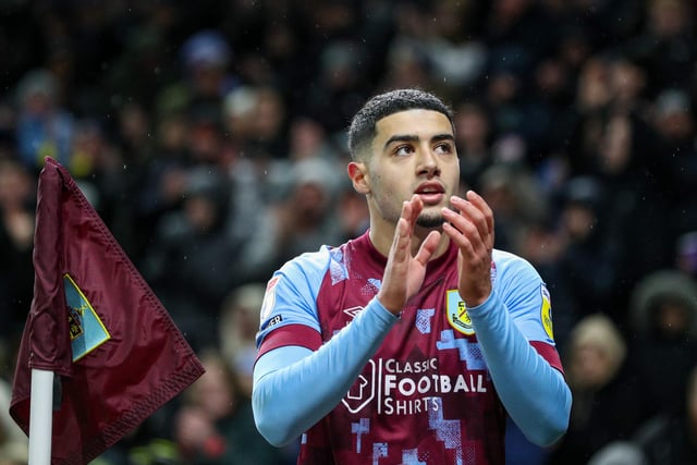 Burnley's Anass Zaroury applauds the fans

The EFL Sky Bet Championship - Burnley v Coventry City - Saturday 14th January 2023 - Turf Moor - Burnley