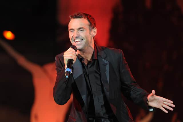LONDON - SEPTEMBER 13: Marti Pellow performs during 'Thank You For The Music - A Celebration Of The Music Of Abba' at Hyde Park on September 13, 2009 in London, England. (Photo by Jim Dyson/Getty Images)