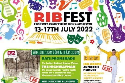 Part of the flyer promoting this year's RibFest