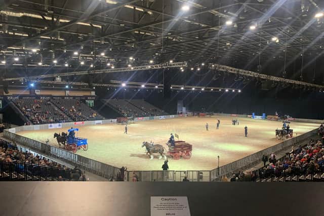 The award winning Burnley firm  Equestrian Surfaces Ltd played a crucial role in the World Clydesdale Show, the largest single-breed horse show which was held for the first time in the UK this year.
