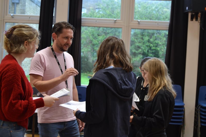 10 photos of West Craven High School pupils celebrating their GCSE results.