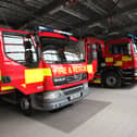 Two fire engines attended a road traffic collision in Colne Road, Earby