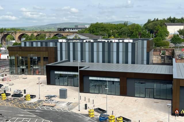Pioneer Place in Burnley town centre is due to open this summer.