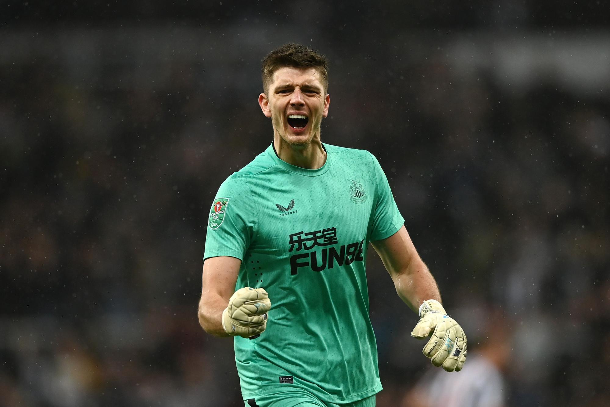 Former Claret Nick Pope thrilled to break his final duck after leading  Newcastle to Carabao Cup final at Wembley