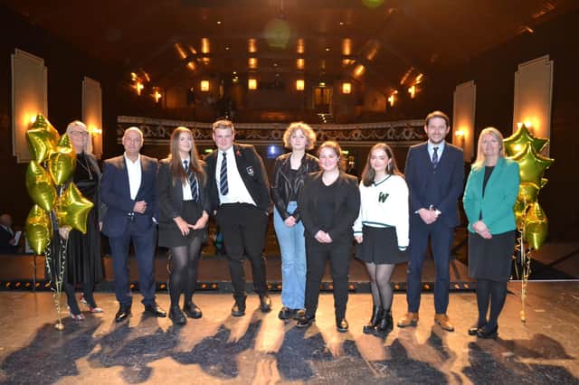 A former West Craven High student, who is now studying history at the University of Oxford, took to the stage to inspire current students at its annual Star Awards event