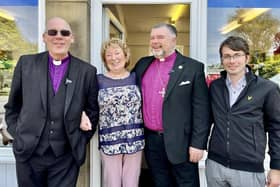 Archbishop Steven Evans of The International Christian Church Network visited Burnley to meet colleague Pastor Mick from Church on the Street