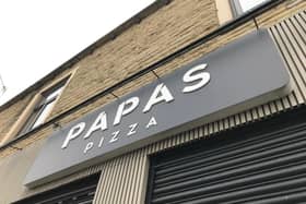 Papa's Pizza in Leeds Road, Nelson.