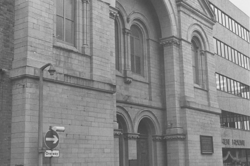 Bethesda United Reform Church, Burnley (1976). Credit: Lancashire County Council