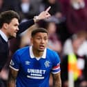 Rangers manager Danny Rohl (left) and James Tavernier. (Photo by Andrew Milligan/PA Wire)