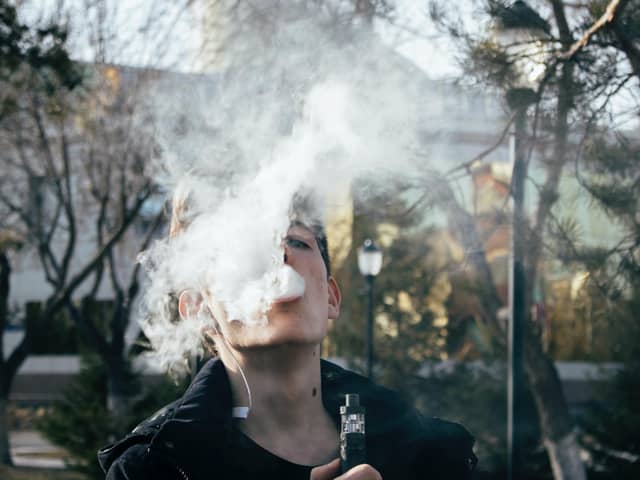 The number of young vapers in Lancashire hasd trebled since 2020 (image: Ruslan Alekso)