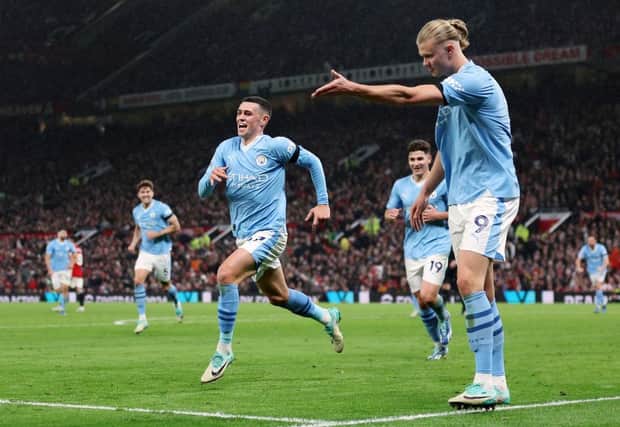 Pep Guardiola's side claimed the derby spoils with a dominant win over their city neighbours.