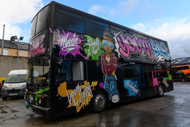 The Space Youth Bus offers free support and fun activities to people aged seven to 20. It currently operates in Burnley Wood on Wednesdays and Stoneyholme on Fridays, and travels to a new area in need every five weeks. It offers arts, crafts, games, sports activities, computers with free internet access, iPads and game consoles, as well as advice about anything from homework and jobs to alcohol, drugs and sexual and mental health. Photo: Kelvin Stuttard