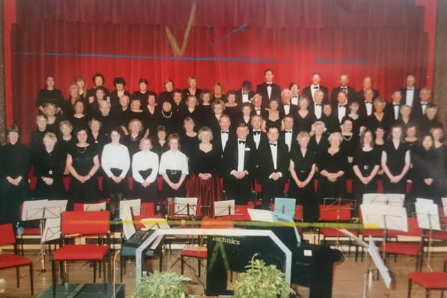 Some of the members of Fleetwood and District Choral Society