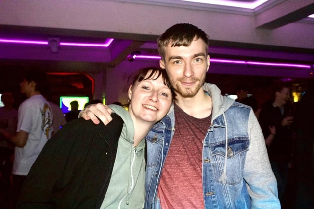 Party-goers enjoying a night on the town in Burnley bars.:Burnley nightlife