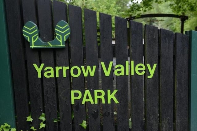 Yarrow Valley Park is a 700-acre country park in Chorley. It follows the River Yarrow for about six miles. It contains much woodland and includes nature reserves, lakes, a play area and cafe