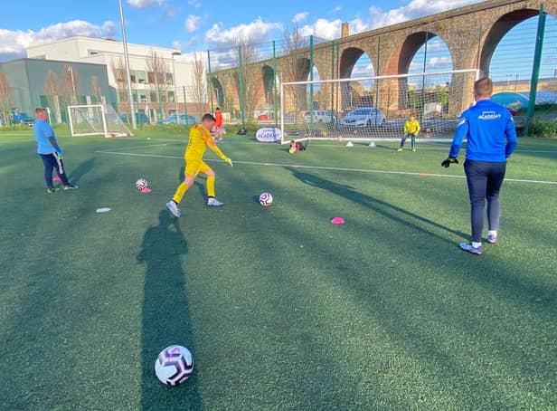 The Asmir Begovic Goalkeeping Academy at Burnley College